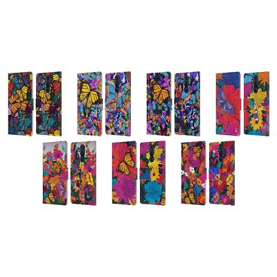OFFICIAL SUZAN LIND BUTTERFLIES LEATHER BOOK WALLET CASE COVER FOR NOKIA PHONES