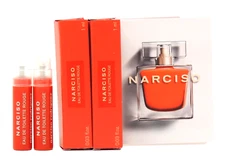 NARCISO RODRIGUEZ NARCISO EDT ROUGE 1.0ml .03fl oz x 2 PERFUME SPRAY SAMPLES