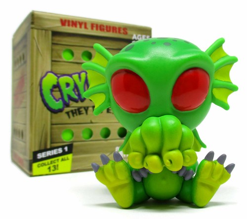 Nib Cryptozoic CRYPTKINS Series 1 CTHULHU 3" Mini Vinyl Figure Opened Blind Box - Picture 3 of 3