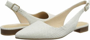 clarks heels white