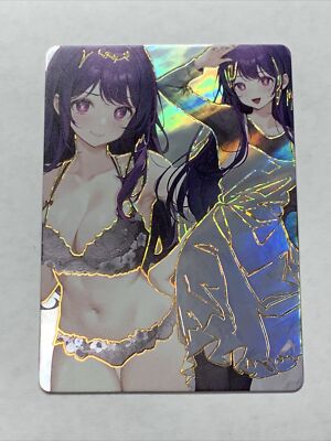 Hoshino Ai Oshi No Ko Sexy ACG Goddess Story Waifu Card Girl Holo Anime Cute Hot