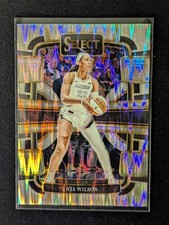 2024 Select A'ja Wilson Silver Flash Prizm Las Vegas Aces MVP 