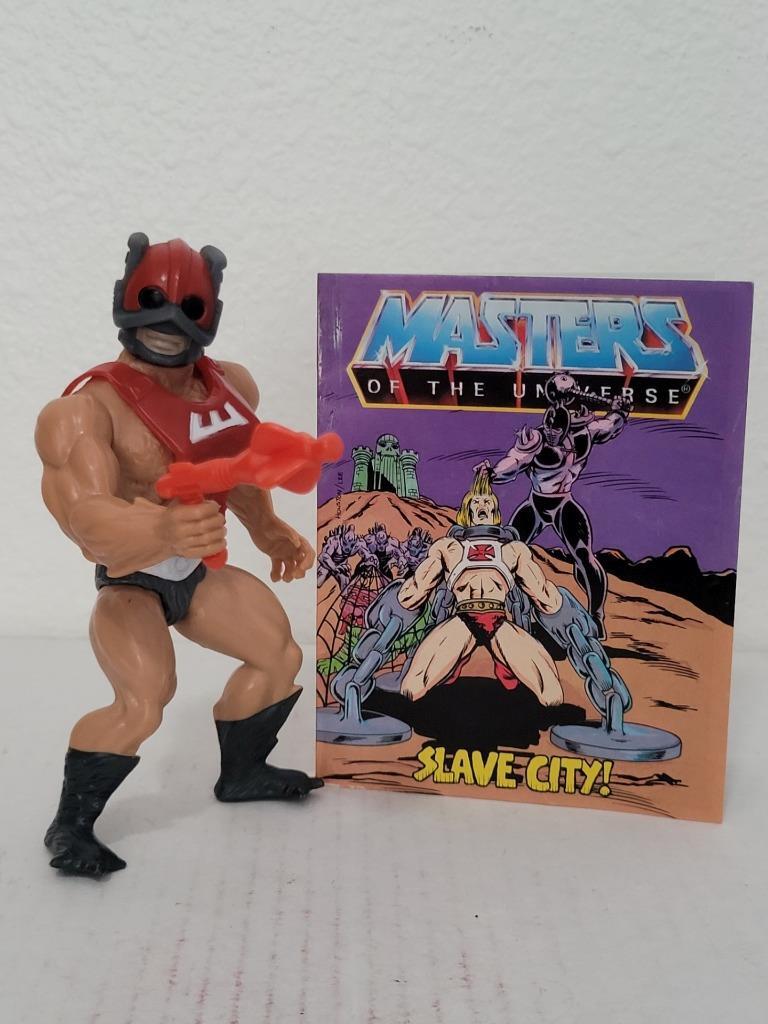 1982 He-Man MOTU Cosmic Enforcer Zodac Zur / Zodak With Mini Comic