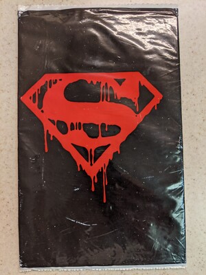 1992 Superman #75 Death of Superman Black Bag Sealed Edition w/Poster, Card, etc