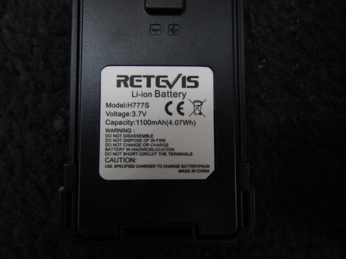 LOTO OF 8 RETCVIS H-777S Long Range Walkie Talkie - Zdjęcie 4 z 5
