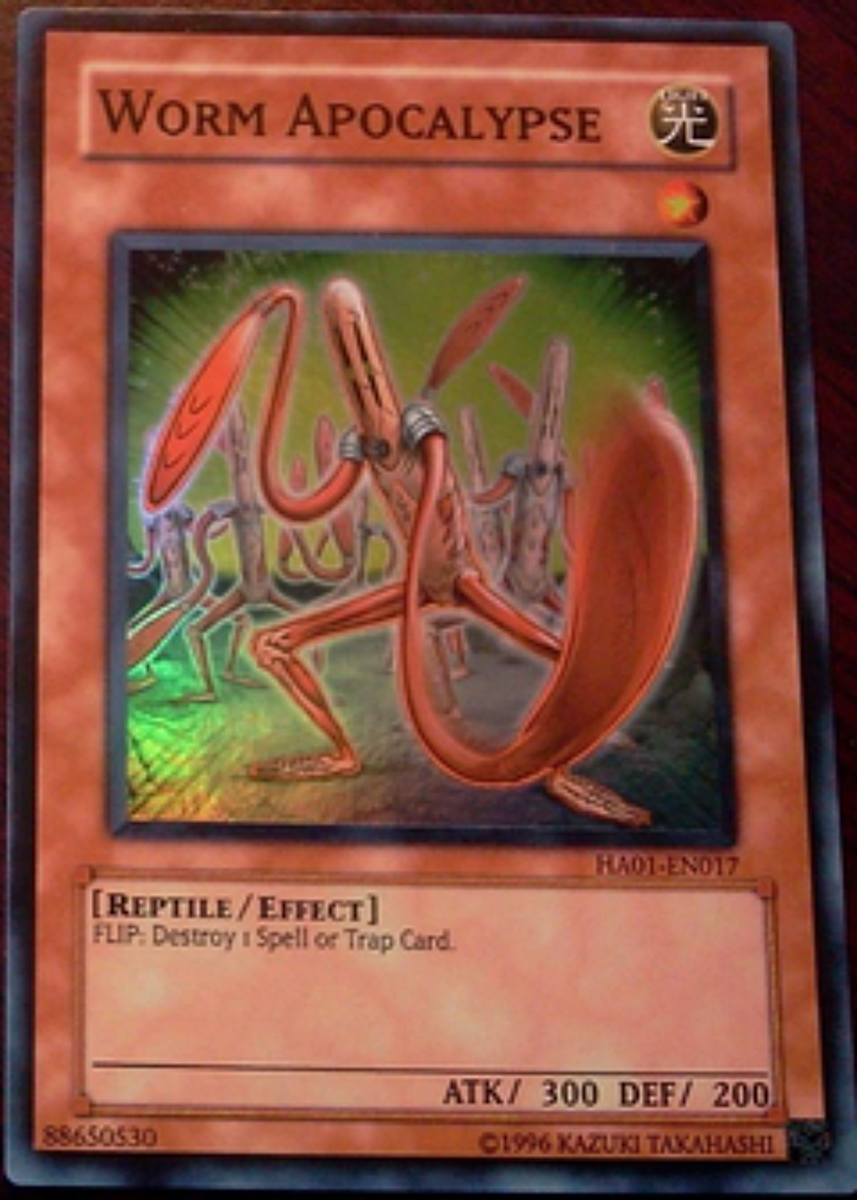 Worm Apocalypse HA01-EN017 Super Rare Unlimited N/Mint YUGIOH Card