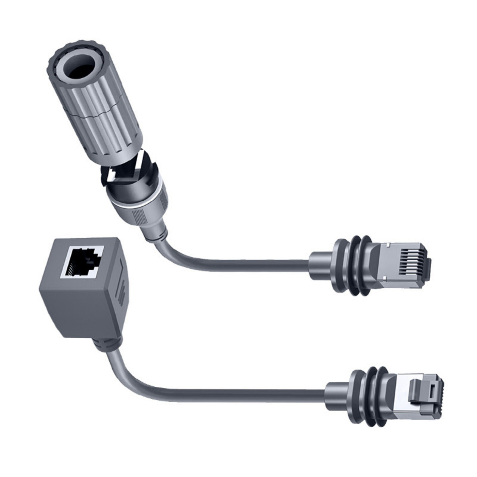 Starlink Gen3 SPX to RJ45 Ethernet Adapter for Dish & Router 2-Pack-image