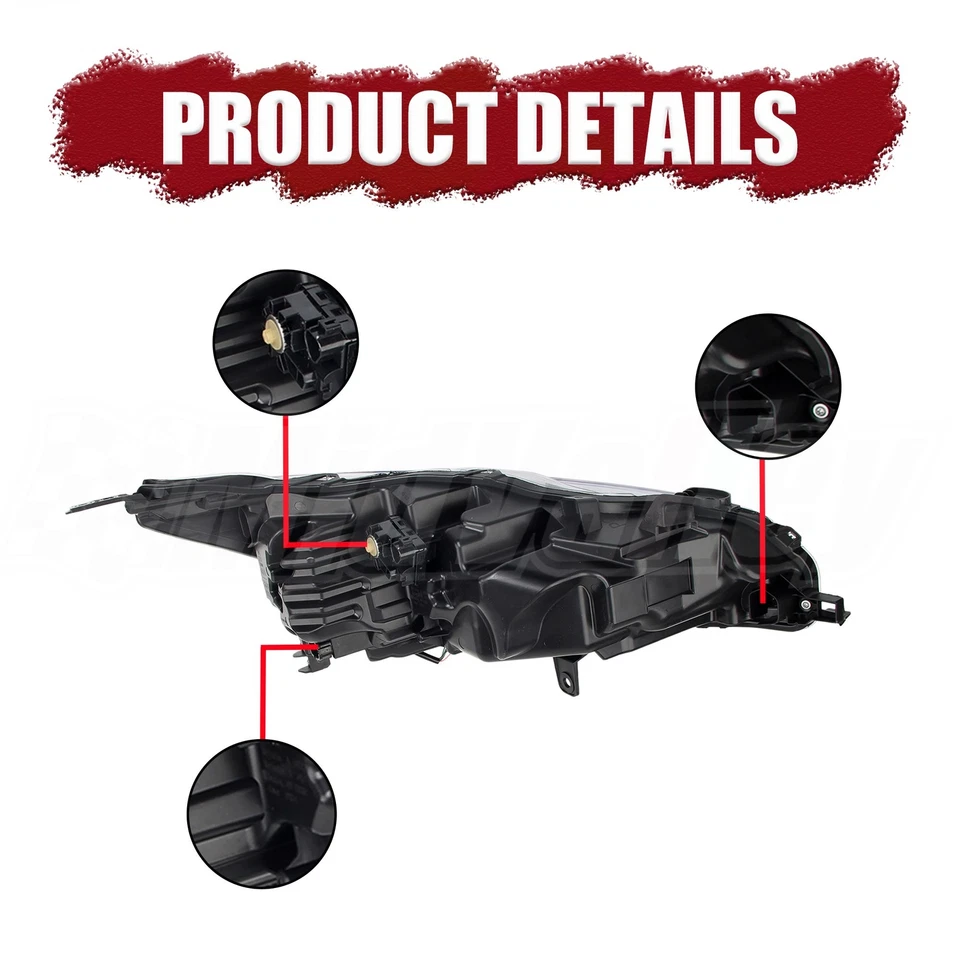 Fits 2019 2020 2021 Nissan Altima For Headlight Assembly LED Left Driver Side Foto 3 de 4