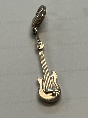 Thomas Sabo  Sterling Silver Pendant Charm , Genuine Silver Guitar Pendant