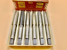6 Pcs VERMONT TAP  DIE 1/2-20 HSS Plug Taps USA Made NEW