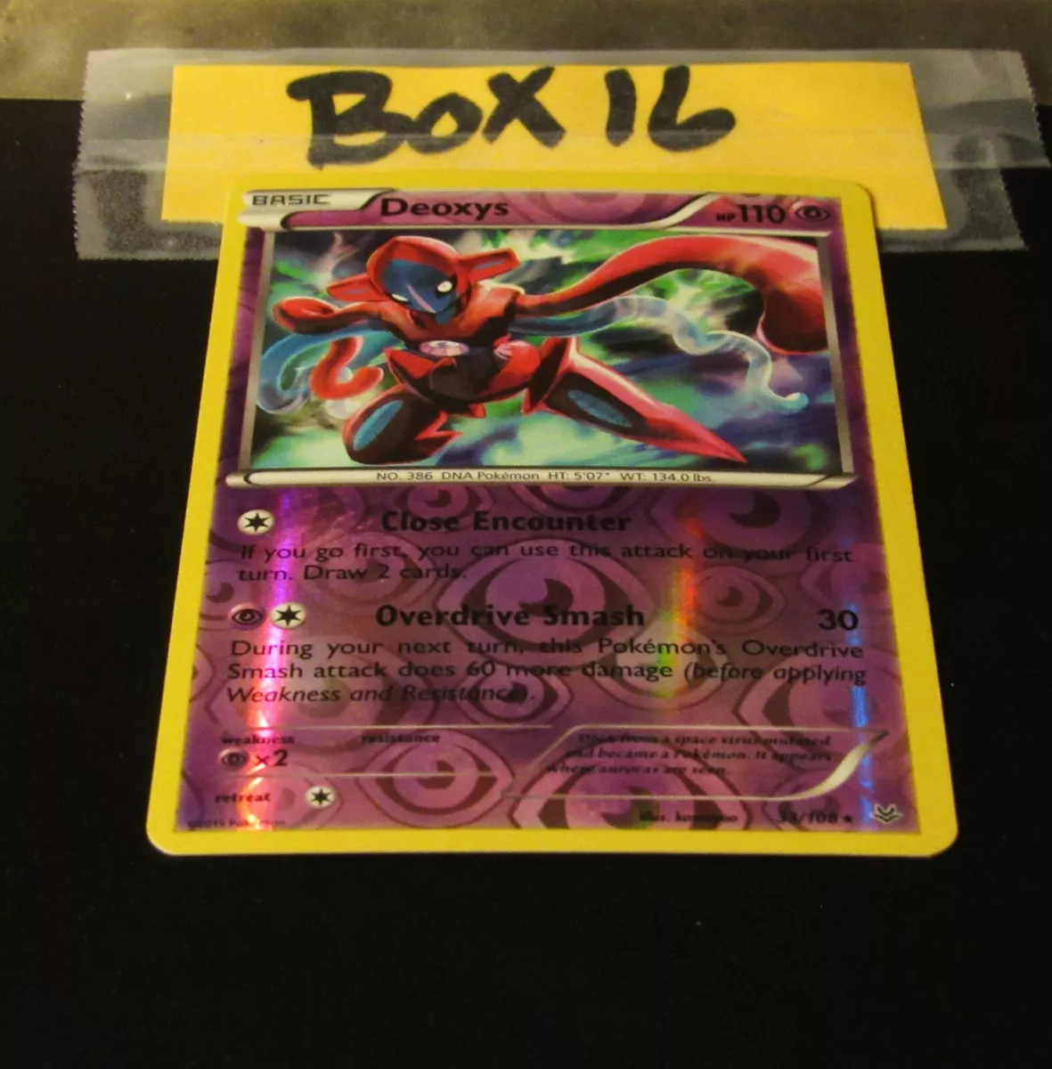 Pokemon - Deoxys (33/108) - XY Roaring Skies