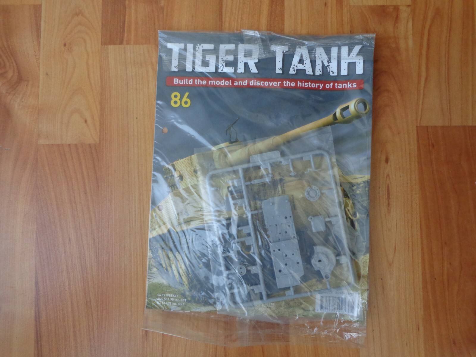 1/16 HACHETTE BUILD YOUR OWN TIGER MODEL TANK ISSUE 86 INC PART