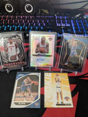 2020-2021 Panini Obi Toppin RC lot including Auto