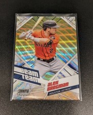 ALEX BREGMAN Wave Refractor 2021 Topps Stadium Club Chrome Beam Team SP