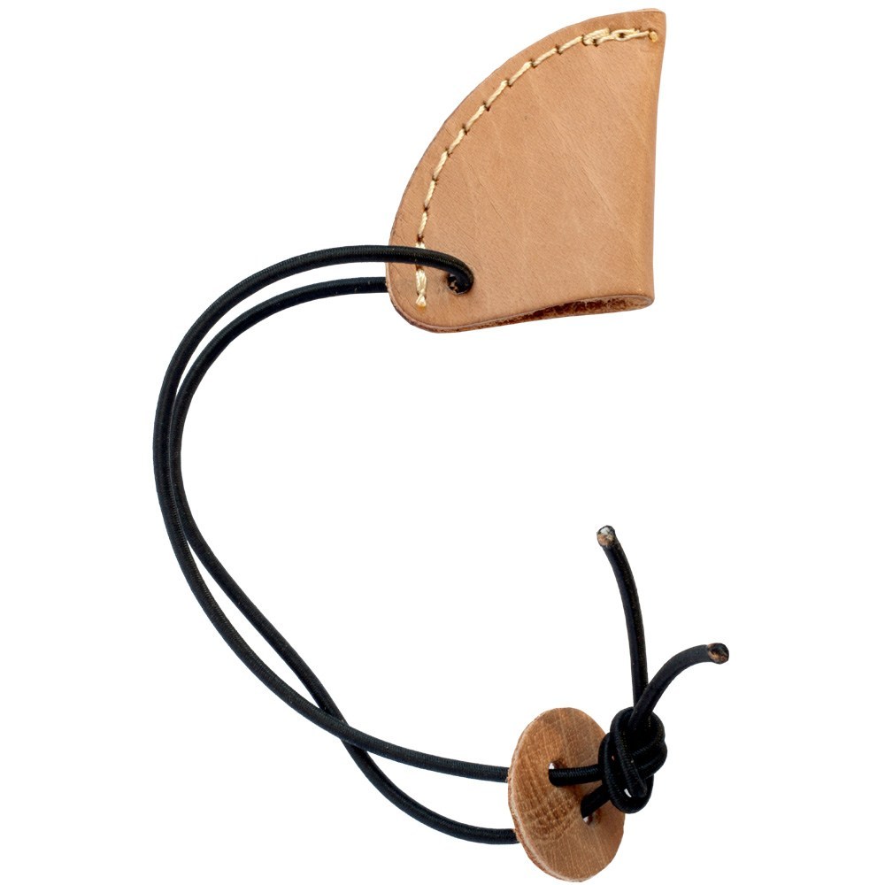 Recurve Bow Stringer Leder Braun Bogenschießen Bowstring