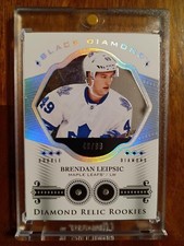 2016-17 Black Diamond Hockey Brandon Leipsic Double Diamond Rookie Relic #49/99