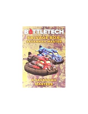 BattleTech: Salvage Box   Savannah Master: 4 Savannah Masters [Erweiterung]