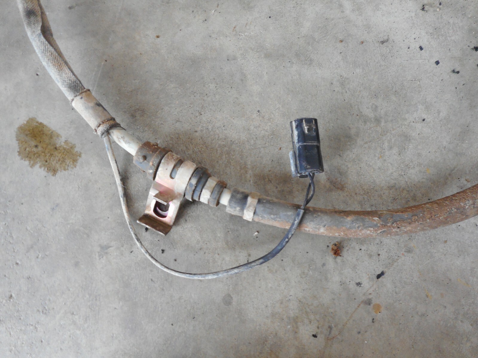 2003 LAND ROVER DISCOVERY II TRANSFER CASE SHIFT LEVER W/ LINKAGE