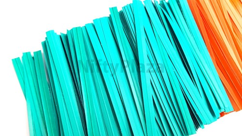 NiftyPlaza 1000 Twist Ties 4 Inch Length Plastic Coated No Rip Paper Ties Cello - Picture 5 of 47