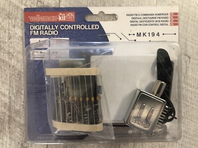 Velleman-Mini Kit MK194 digital gesteuertes FM RADIO Löten Projekt Kit NEU