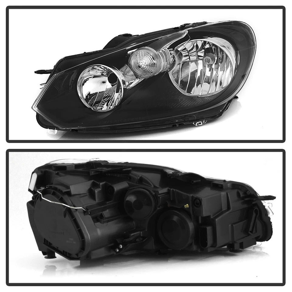 Faros de ajuste directo estilo de fábrica para Volkswagen Golf/Jetta MK6 2010-2014 Wagon Foto 3 de 4