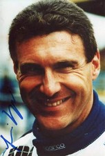 Giovanni Lavaggi autograph, Italian F1 driver 1965-66, signed photo