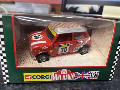 Corgi Mini 04428 Mighty Mini Racing Stephen King Wagennummer 35 im Maßstab 1:36