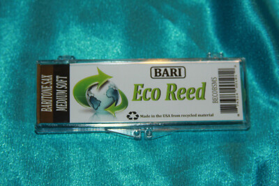 Bari Eco Series Synthetic Baritone Sax Reed, Soft Strength, 2.0-2.5, BECOBSMS