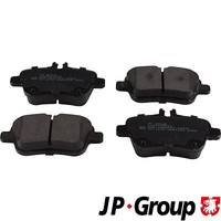 JP Group 1363702510 Bremsbelagsatz, Scheibenbremse FüR MERCEDES-BENZ