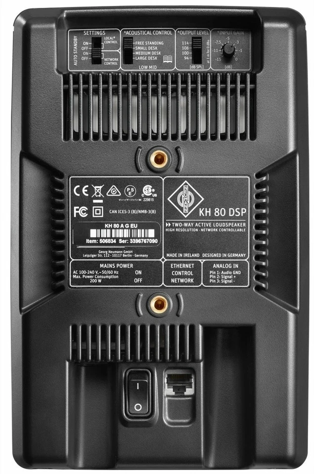 New Neumann KH 80 DSP 4 inch Powered Studio Monitor AUTH Dealer Make Offer - Image 4 of 4