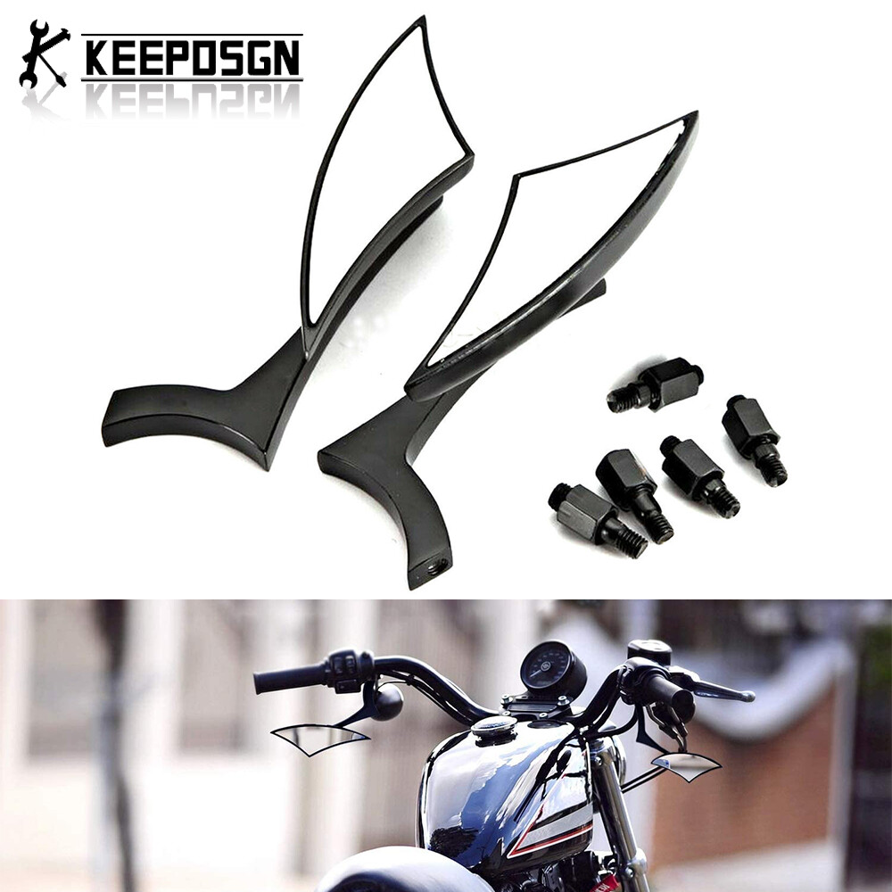 10MM Motorcycle Mirrors For Honda Shadow Spirit 750 1100 VT600C - Foto 8