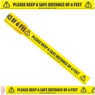 Keep a safe distance of 6 feet-Floor Marking Tape (2" x 36yards/ 50mm x 33m)