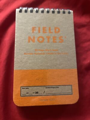 Field Notes Heavy Duty Pack of 2 Spiral Notebooks FNC-47 ''Stay-Shut'' 2020 Sealed