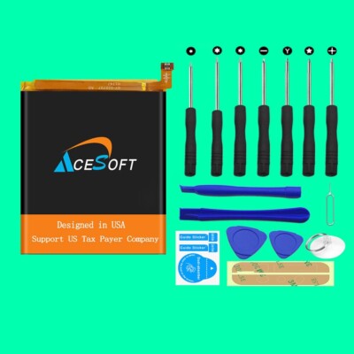 AceSoft High Capacity 4170mAh Battery Tools for Cricket ZTE Grand X 4 Z956 Phone