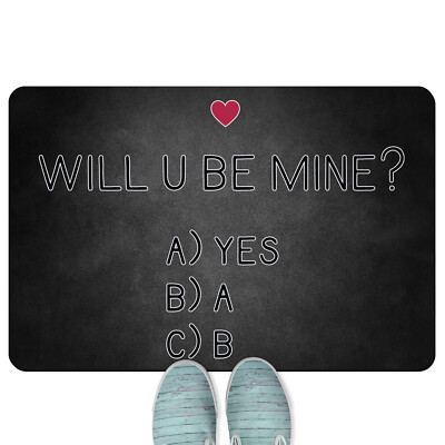 Will u be mine? A) Yes B) A C) B 18001004829
