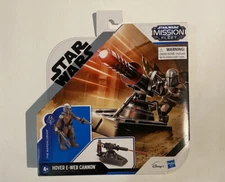 Star Wars Fleet Toy Disney Mission The Mandalorian Hover E Web Cannon