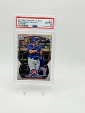 Moises Ballesteros 2023 Bowman Chrome Mega Box Refractor #BCP-11 PSA 10 Gem Mint
