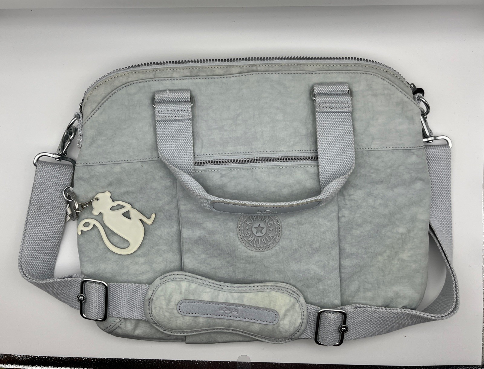Kipling  Dingfly TM4888 Laptop Padded Convertible Crossbody Bag NWOT
