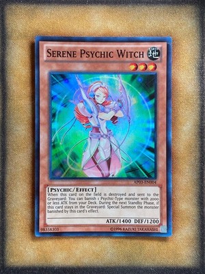 Yugioh Serene Psychic Witch AP03-EN004 Super Rare LP