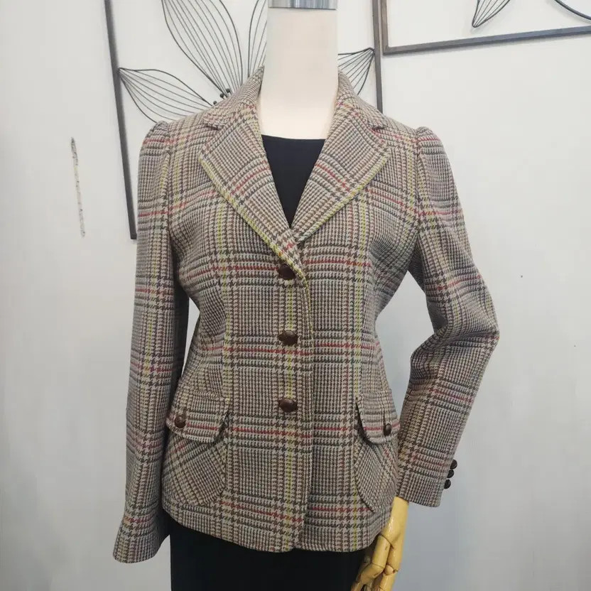 KEITH Women's Checked Pattern Jacket Casual Forma… - image 6