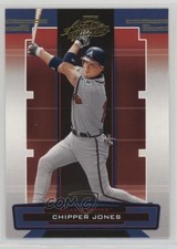 2005 Playoff Absolute Memorabilia Retail Chipper Jones #11 HOF 2i9