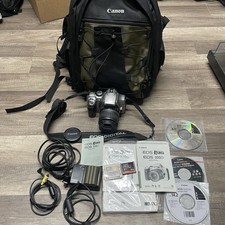 Canon Rebel EOS DS6041 Digital Camera W/EFS 18-55mm Backpack Battery Charger 8gb