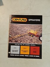 Vintage 1984 Century Agricultural Sprayers Catalog 