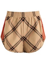 Adidas x Wales Bonner Checked 100% Cotton Shorts ‘Beige’ - Size XL -  IW3599