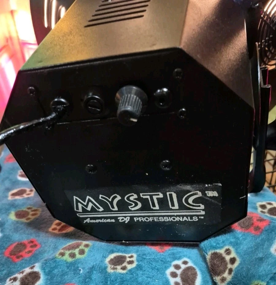 Vintage American DJ Mystic Sound Activated Effects Fixture Disco Light  Halogen - Image 3 of 4