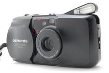  Near Mint w/ strap  OLYMPUS  mju Zoom PANORAMA 35mm Film Camera From JAPAN