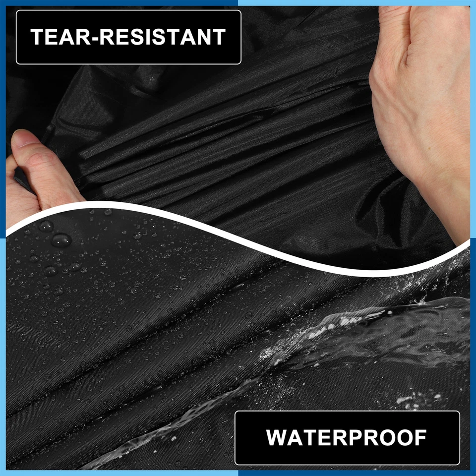 1 Pieza Impermeable A Prueba de Viento 210D-PU Cubierta de Coche apta para Toyota Tundra con Cremallera Foto 3 de 4