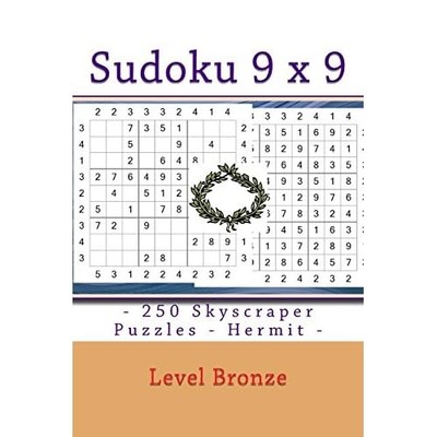 Sudoku 9 X 9 - 250 Skyscraper Puzzles - Hermit - Level  -  NEW Andrii Pitenko 20