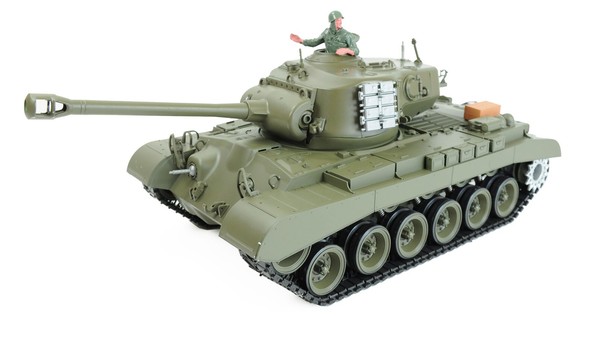 Amewi U.S. M26 Pershing 1:16 Standard Line Ir/Bb Rc MilitäRfahrzeug Rc Panzer-image