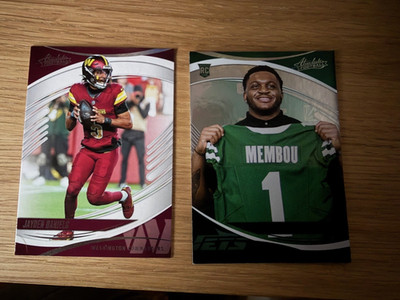 2025 Absolute NFL Football Base Singles #1-200 Complete Your Set Pick Card